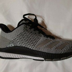 Adidas Women's Crazyflight Bounce  2 Volleyball  Sneakers Silver White Black 8.5